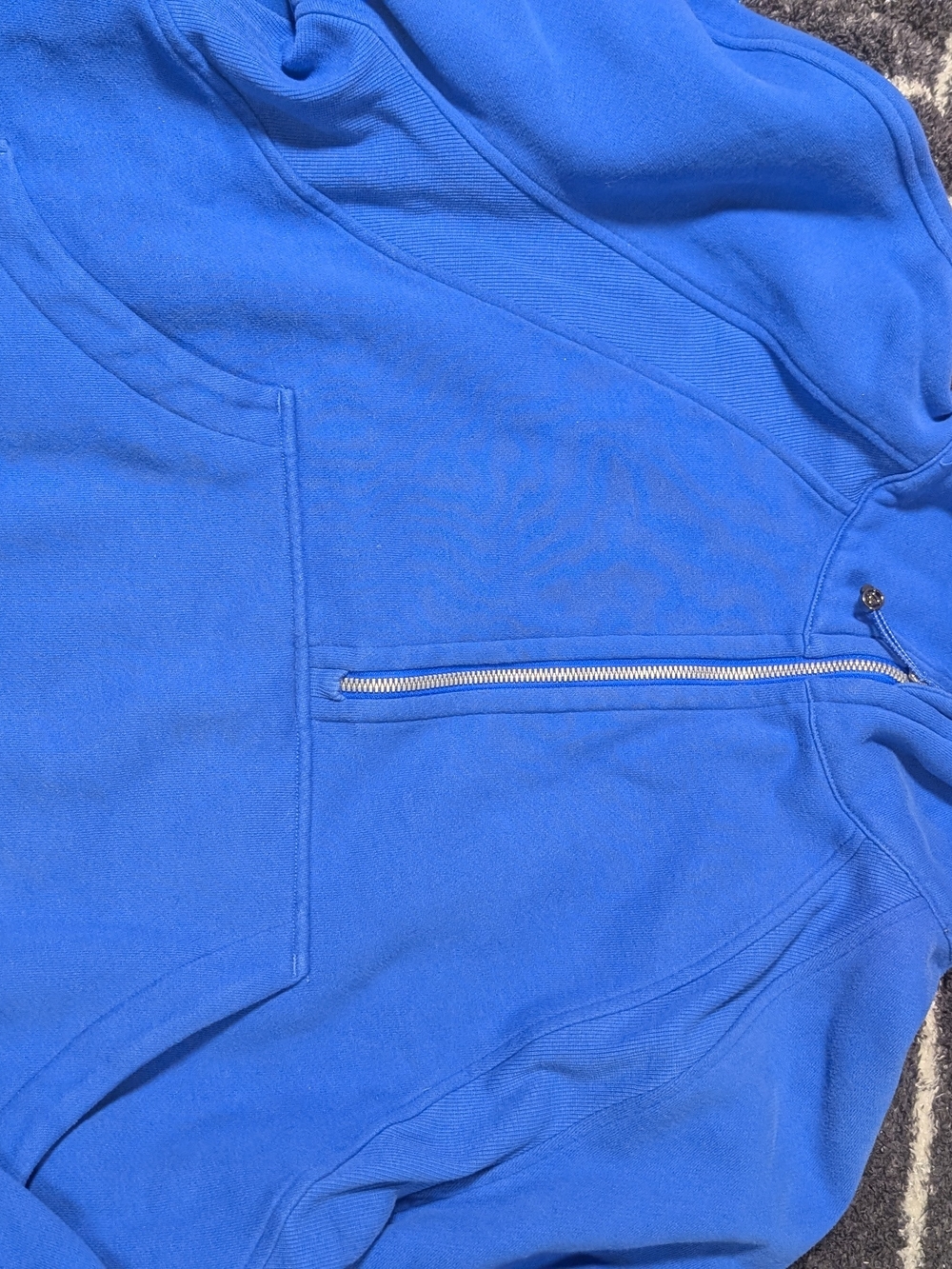 Lululemon Scuba Half Zip Crop Sweatshirt